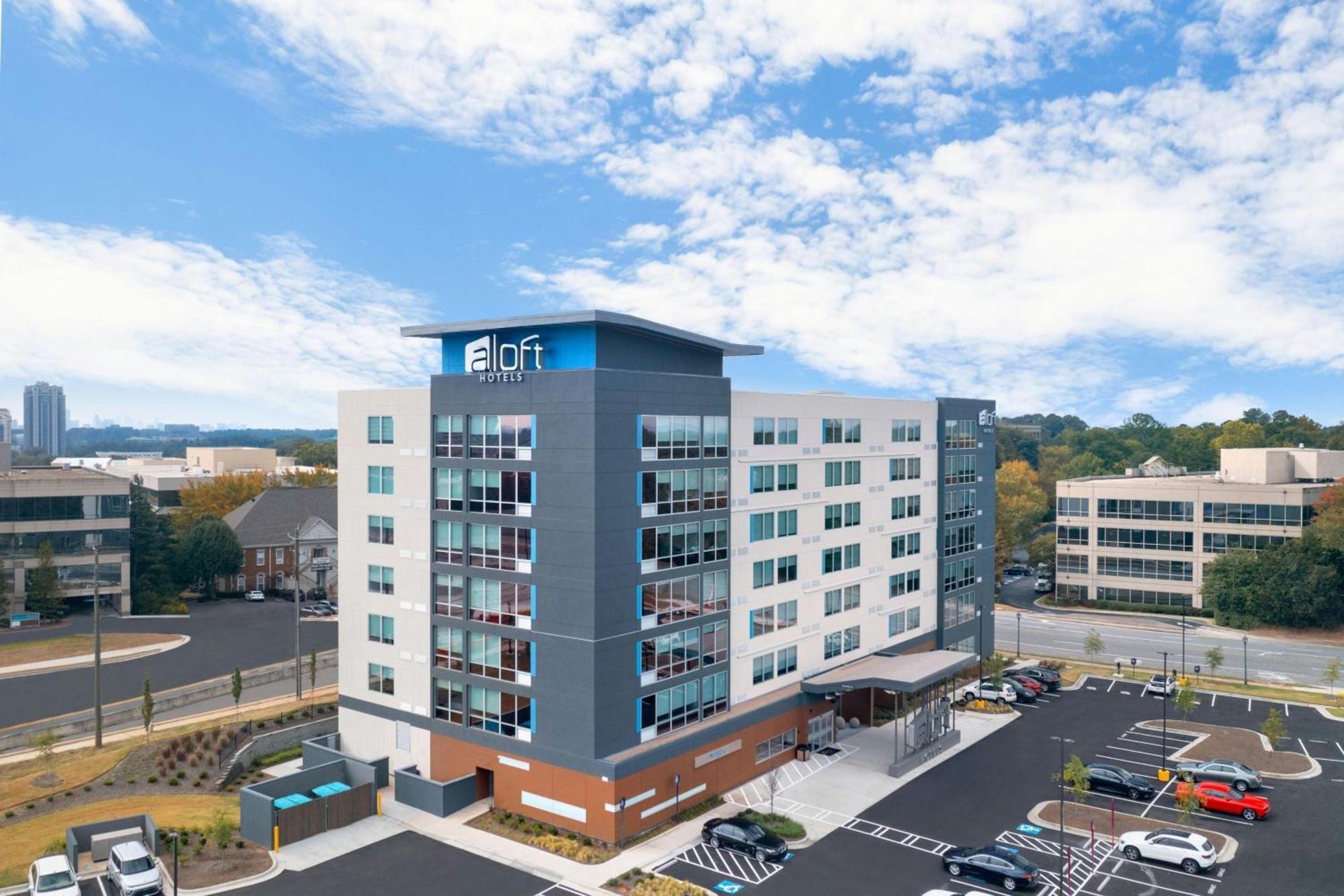 Hotel Aloft Atlanta Perimeter Center Sandy Springs Exterior foto